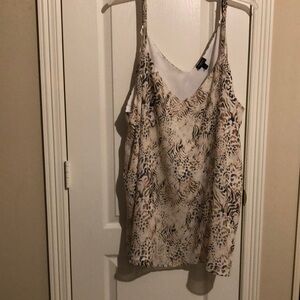 TORRID SPAGHETTI Adjustable Straps Blouse. Size 6 X plus size